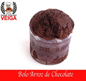 Bolo Arroz de Chocolate